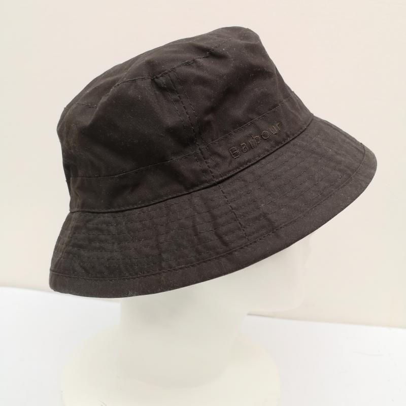 バーブァー Barbour 帽子 ハット バケット ハット WAX SPORTS HAT ワックス コットン - 茶 / ブラウン / brown メンズ USED 古着 中古 50159581