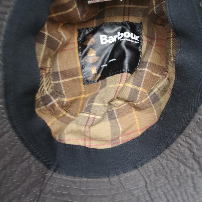 バーブァー Barbour 帽子 ハット バケット ハット WAX SPORTS HAT ワックス コットン - 茶 / ブラウン / brown メンズ USED 古着 中古 50159581