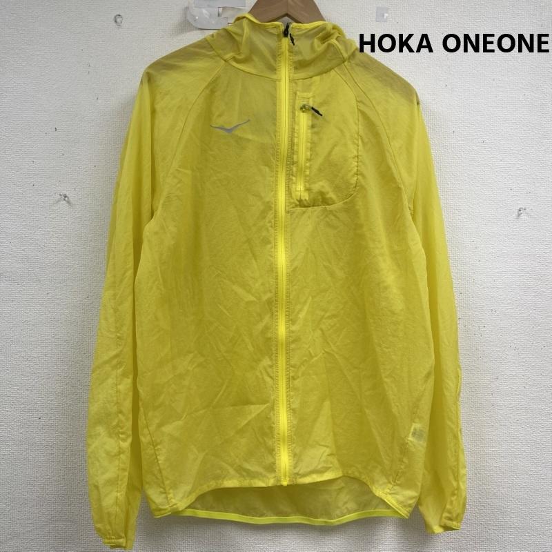 ホカ オネオネ HOKA ONEONE ジャケット、上着 ジャンパー、ブルゾン SKYFLOW JACKET ウィンドブレーカー ランニング ウェア 1141690 S 黄 / イエロー / yellow メンズ USED 古着 中古 50159585