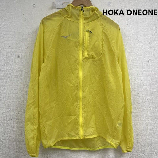 ホカ オネオネ HOKA ONEONE ジャケット、上着 ジャンパー、ブルゾン SKYFLOW JACKET ウィンドブレーカー ランニング ウェア 1141690 S 黄 / イエロー / yellow メンズ USED 古着 中古 50159585
