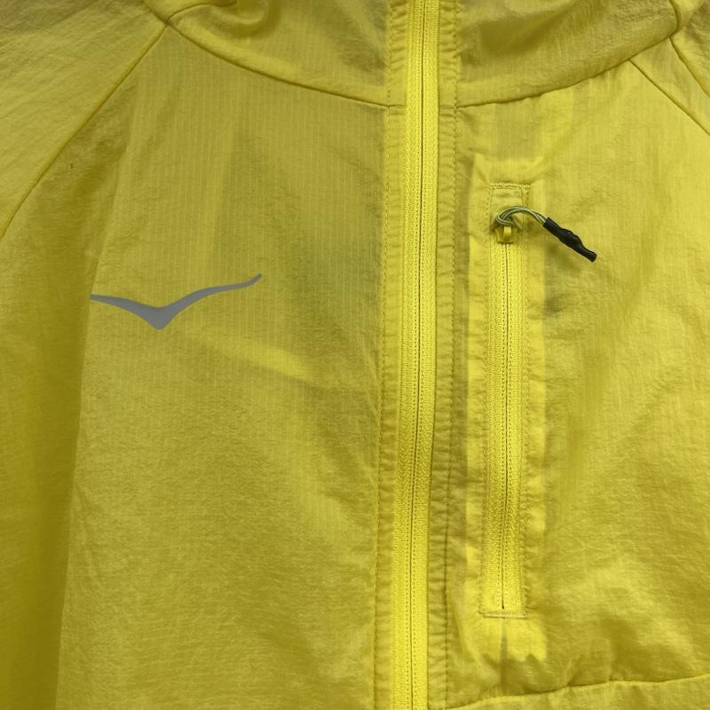 ホカ オネオネ HOKA ONEONE ジャケット、上着 ジャンパー、ブルゾン SKYFLOW JACKET ウィンドブレーカー ランニング ウェア 1141690 S 黄 / イエロー / yellow メンズ USED 古着 中古 50159585