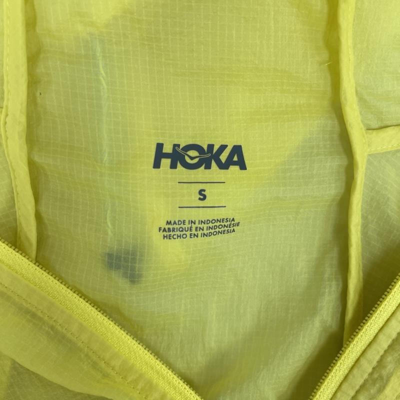 ホカ オネオネ HOKA ONEONE ジャケット、上着 ジャンパー、ブルゾン SKYFLOW JACKET ウィンドブレーカー ランニング ウェア 1141690 S 黄 / イエロー / yellow メンズ USED 古着 中古 50159585