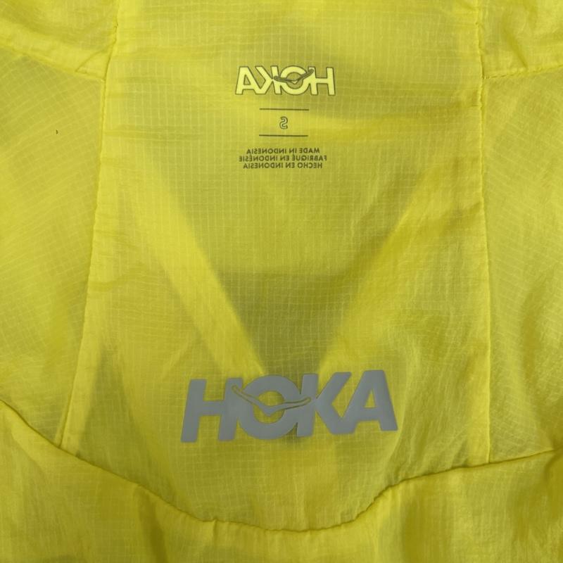 ホカ オネオネ HOKA ONEONE ジャケット、上着 ジャンパー、ブルゾン SKYFLOW JACKET ウィンドブレーカー ランニング ウェア 1141690 S 黄 / イエロー / yellow メンズ USED 古着 中古 50159585