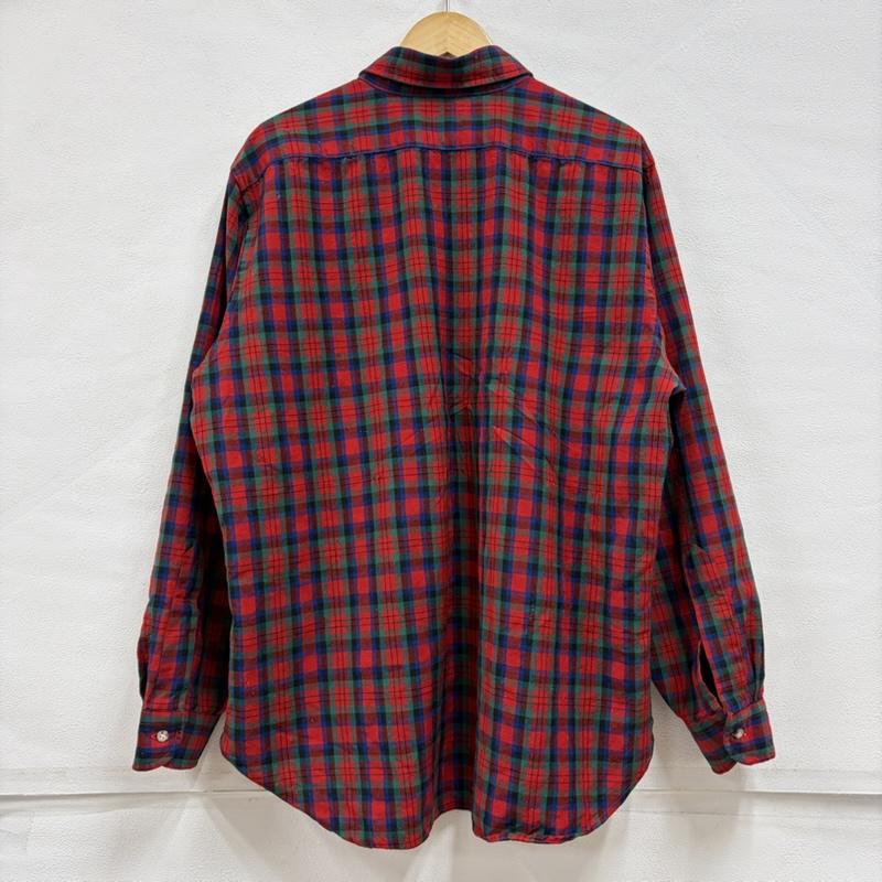 ペンドルトン PENDLETON シャツ、ブラウス 長袖 70s vintage ヴィンテージ USA製 ウール 長袖 チェック シャツ XL チェック 赤 / レッド / red X 青 / ブルー / blue X 緑 / グリーン / green メンズ USED 古着 中古 50159589