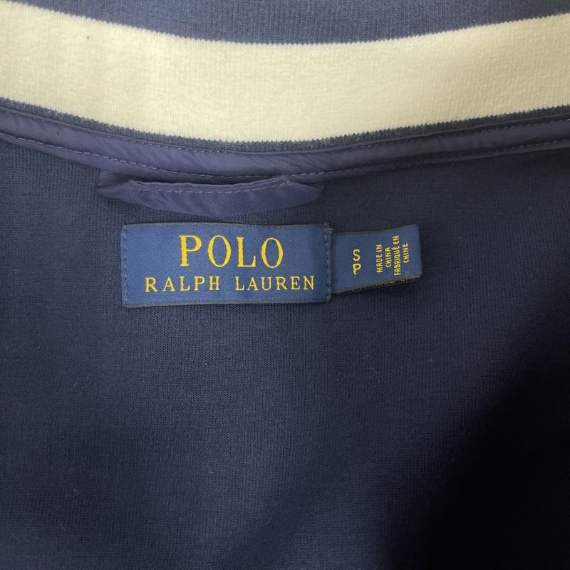 ポロラルフローレン POLO RALPH LAUREN ジャケット、上着 ダウンジャケット ハイブリッド ダウン 紋章 ワッペン ベースボール ジャケット 紺 / ネイビー / navy メンズ USED 古着 中古 50159590