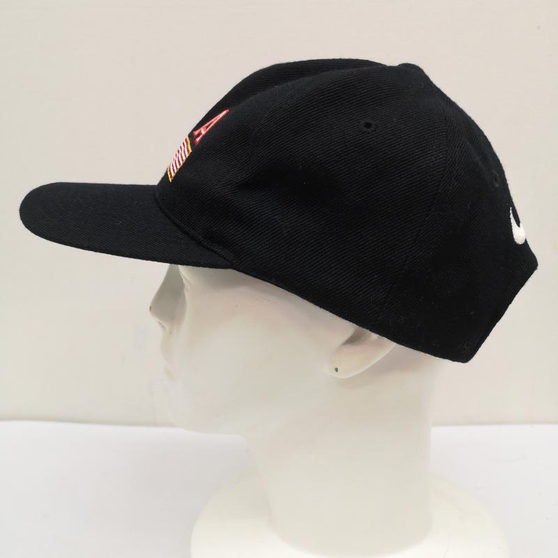 ナイキ NIKE 帽子 キャップ 90s USA アメリカ 国旗 星条旗 キャップ - 紺 / ネイビー / navy メンズ USED 古着 中古 50159592