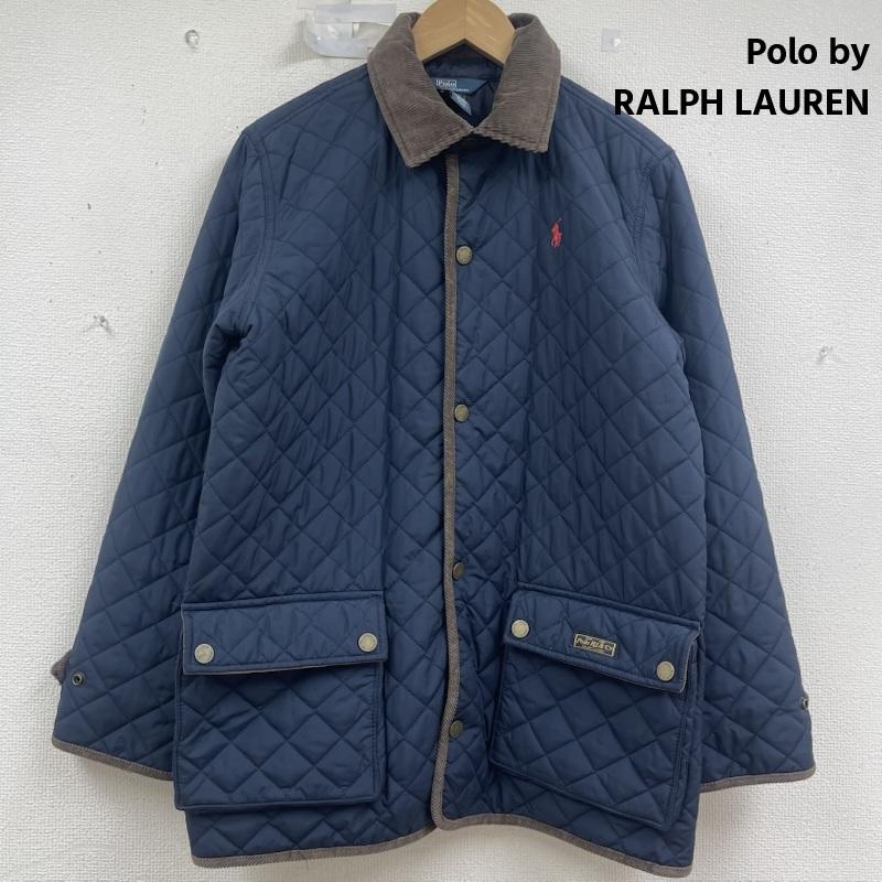 ポロバイラルフローレン Polo by RALPH LAUREN ジャケット、上着 ジャンパー、ブルゾン ポニー ロゴ刺繍 コーデュロイ 切り替え キルティング ジャケット L 紺 / ネイビー / navy メンズ USED 古着 中古 50159599