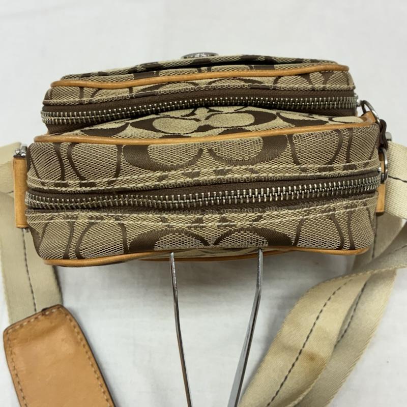 コーチ COACH ショルダーバッグ ショルダーバッグ 6451 シグネチャー 斜め掛け クロスボディ ショルダーバッグ - レディース USED 古着 中古 50159601