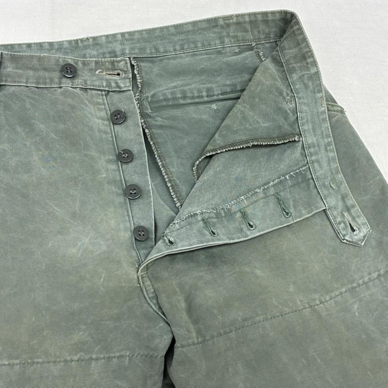 ヴィンテージ VINTAGE パンツ ワークパンツ、ペインターパンツ ADOLPHE LAFONT アドルフラフォン 60s 70s モールスキン テーパード ジップ パンツ フレンチ ワーク 44 メンズ USED 古着 中古 50159629