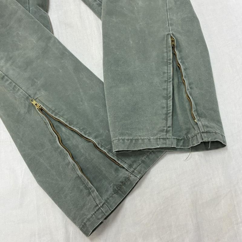 ヴィンテージ VINTAGE パンツ ワークパンツ、ペインターパンツ ADOLPHE LAFONT アドルフラフォン 60s 70s モールスキン テーパード ジップ パンツ フレンチ ワーク 44 メンズ USED 古着 中古 50159629