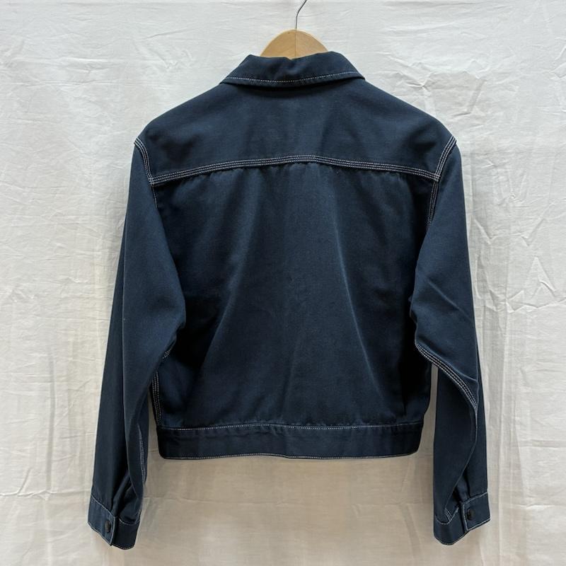 ステューシー STUSSY ジャケット、上着 ジャンパー、ブルゾン Dickies ディッキーズ コラボ 短丈 トラッカー ワーク ジャケット S レディース USED 古着 中古 50159637