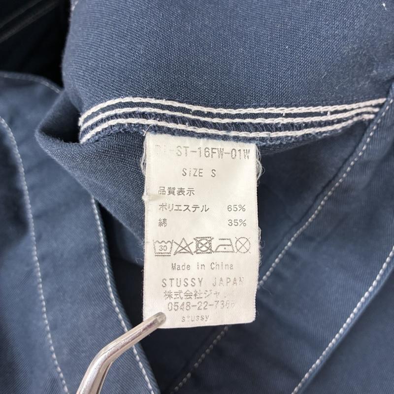 ステューシー STUSSY ジャケット、上着 ジャンパー、ブルゾン Dickies ディッキーズ コラボ 短丈 トラッカー ワーク ジャケット S レディース USED 古着 中古 50159637