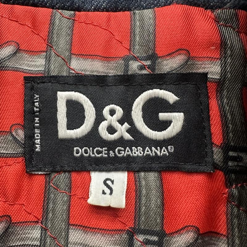 ドルチェアンドガッバーナ DOLCE&GABBANA コート コート一般 イタリア製 デニム ライダース トレンチ コート S インディゴ / インディゴ / Indigo レディース USED 古着 中古 50159643