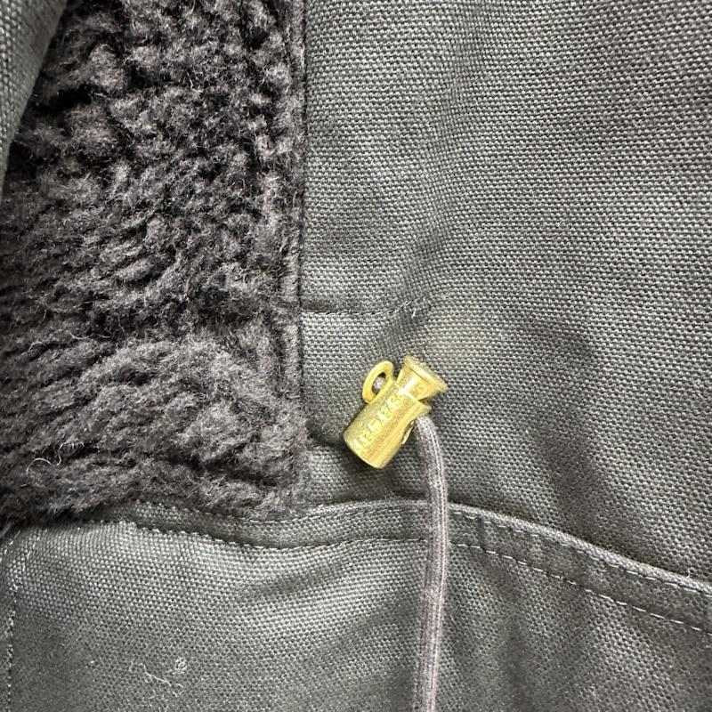 サカイ Sacai ジャケット、上着 ジャンパー、ブルゾン 23AW Carhartt WIP Canvas Parka Siberian キャンバス ボア シベリアン コート 23-03109M 1 黒 / ブラック / black メンズ USED 古着 中古 50159651