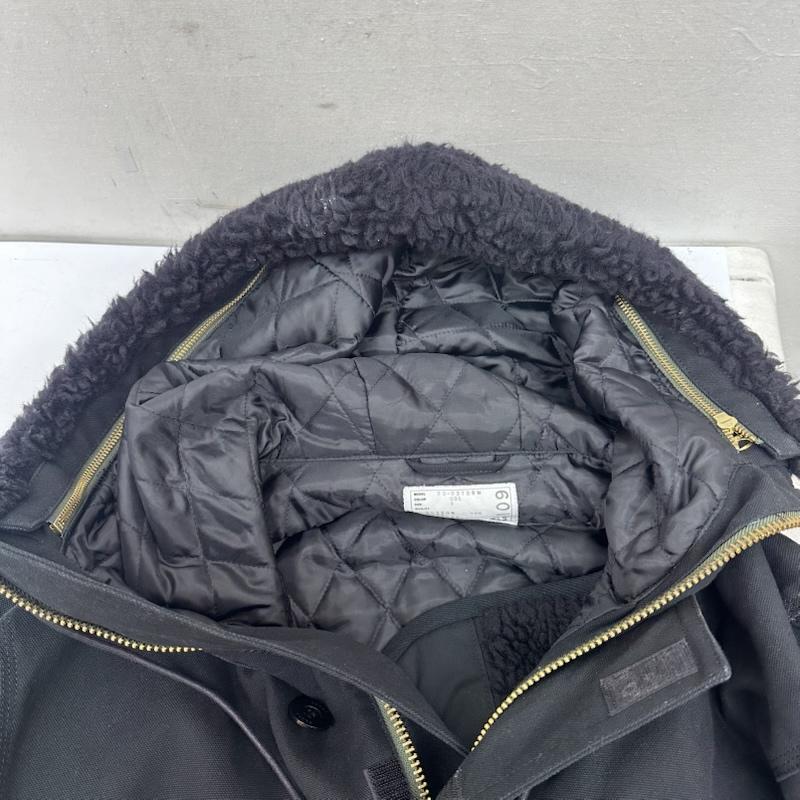 サカイ Sacai ジャケット、上着 ジャンパー、ブルゾン 23AW Carhartt WIP Canvas Parka Siberian キャンバス ボア シベリアン コート 23-03109M 1 黒 / ブラック / black メンズ USED 古着 中古 50159651
