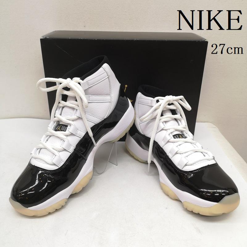 ナイキ NIKE スニーカー スニーカー AIR JORDAN 11 RETRO Gratitude ジョーダン グラティテュード スニーカー CT8012-170 27.0cm 白 / ホワイト / white X 黒 / ブラック / black メンズ USED 古着 中古 50159653