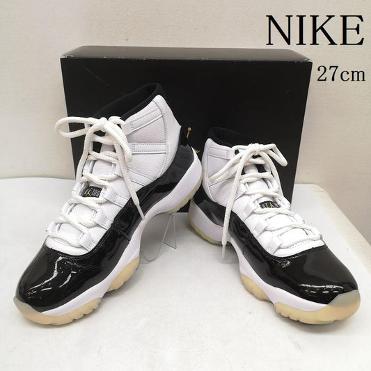 ナイキ NIKE スニーカー スニーカー AIR JORDAN 11 RETRO Gratitude ジョーダン グラティテュード スニーカー CT8012-170 27.0cm 白 / ホワイト / white X 黒 / ブラック / black メンズ USED 古着 中古 50159653