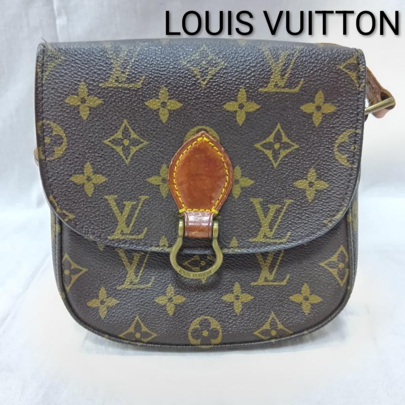 ルイヴィトン LOUIS VUITTON ショルダーバッグ ショルダーバッグ ミニサンクルー ショルダーバッグ モノグラム 883 vi - ロゴ、文字 ベージュ / ベージュ / beige X 茶 / ブラウン / brown レディース USED 古着 中古 50159658