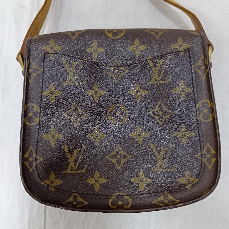 ルイヴィトン LOUIS VUITTON ショルダーバッグ ショルダーバッグ ミニサンクルー ショルダーバッグ モノグラム 883 vi - ロゴ、文字 ベージュ / ベージュ / beige X 茶 / ブラウン / brown レディース USED 古着 中古 50159658