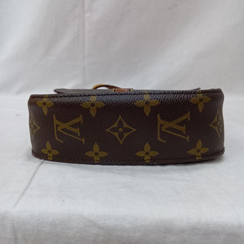 ルイヴィトン LOUIS VUITTON ショルダーバッグ ショルダーバッグ ミニサンクルー ショルダーバッグ モノグラム 883 vi - ロゴ、文字 ベージュ / ベージュ / beige X 茶 / ブラウン / brown レディース USED 古着 中古 50159658