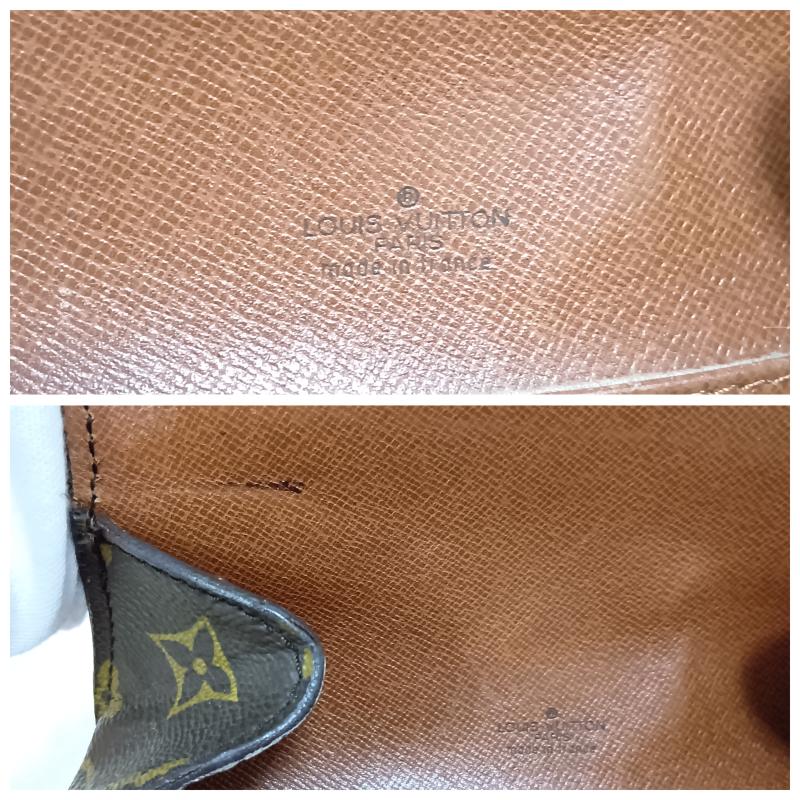 ルイヴィトン LOUIS VUITTON ショルダーバッグ ショルダーバッグ ミニサンクルー ショルダーバッグ モノグラム 883 vi - ロゴ、文字 ベージュ / ベージュ / beige X 茶 / ブラウン / brown レディース USED 古着 中古 50159658