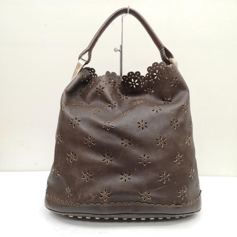 ケンゾー KENZO ショルダーバッグ ショルダーバッグ カットワーク レザー ワン ショルダー バッグ - 茶 / ブラウン / brown レディース USED 古着 中古 50159667