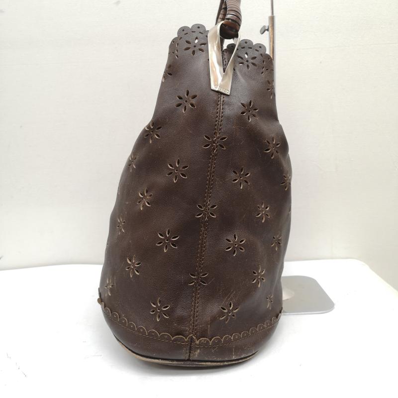 ケンゾー KENZO ショルダーバッグ ショルダーバッグ カットワーク レザー ワン ショルダー バッグ - 茶 / ブラウン / brown レディース USED 古着 中古 50159667