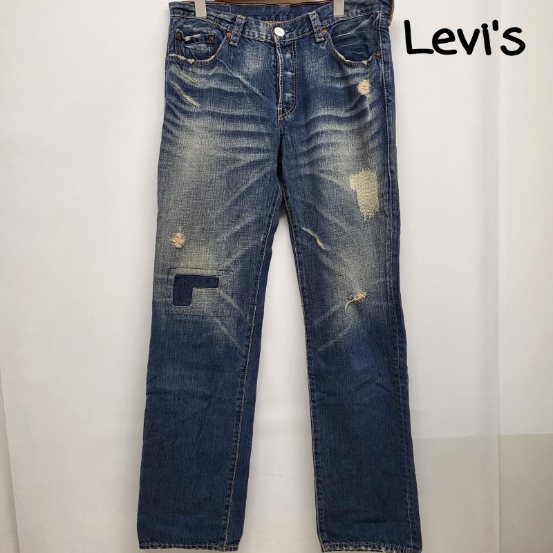 リーバイス Levi s パンツ デニム、ジーンズ ダメージ ｐ359ｊ29154 刺繍 デニム 34インチ 青 / ブルー / blue メンズ USED 古着 中古 50159672