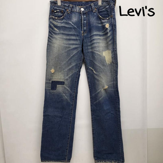 リーバイス Levi s パンツ デニム、ジーンズ ダメージ ｐ359ｊ29154 刺繍 デニム 34インチ 青 / ブルー / blue メンズ USED 古着 中古 50159672