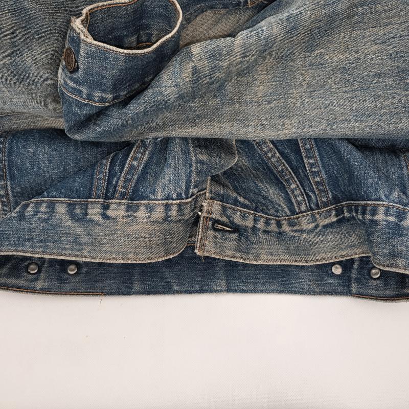 リーバイス Levi s ジャケット、上着 ジャケット、ブレザー デニムジャケット Gジャン アメカジ ヴィンテージ ダメージ - メンズ USED 古着 中古 50159674