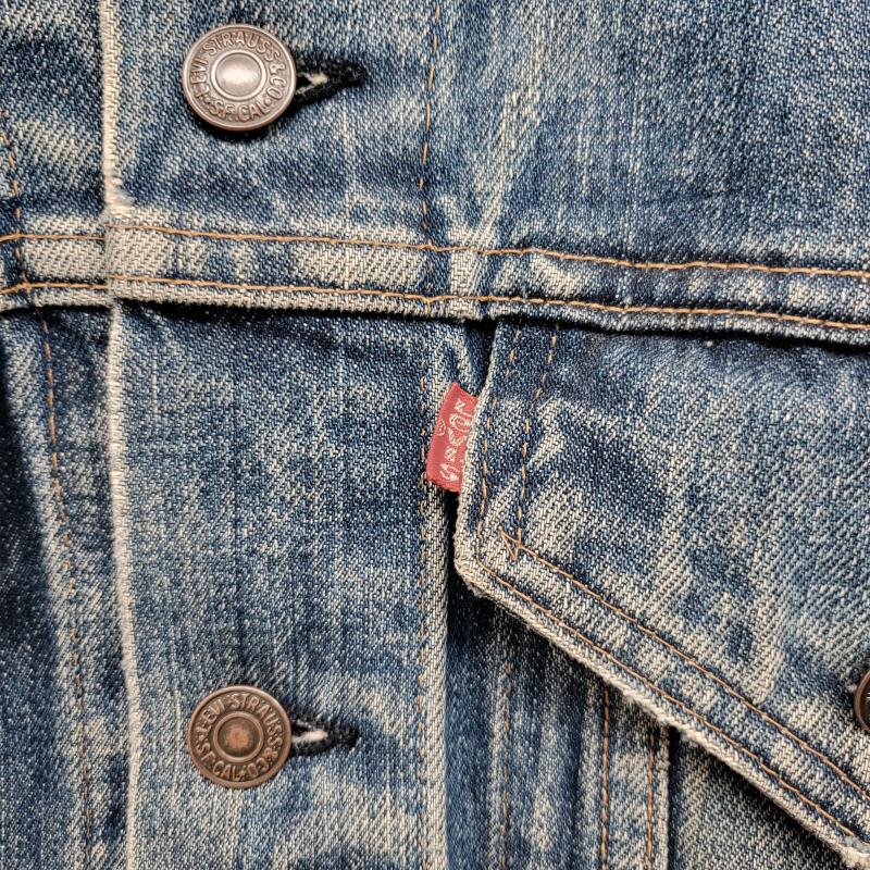 リーバイス Levi s ジャケット、上着 ジャケット、ブレザー デニムジャケット Gジャン アメカジ ヴィンテージ ダメージ - メンズ USED 古着 中古 50159674