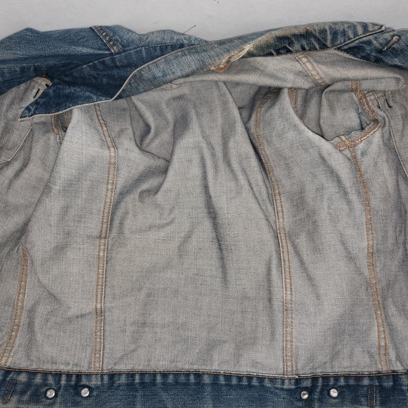 リーバイス Levi s ジャケット、上着 ジャケット、ブレザー デニムジャケット Gジャン アメカジ ヴィンテージ ダメージ - メンズ USED 古着 中古 50159674