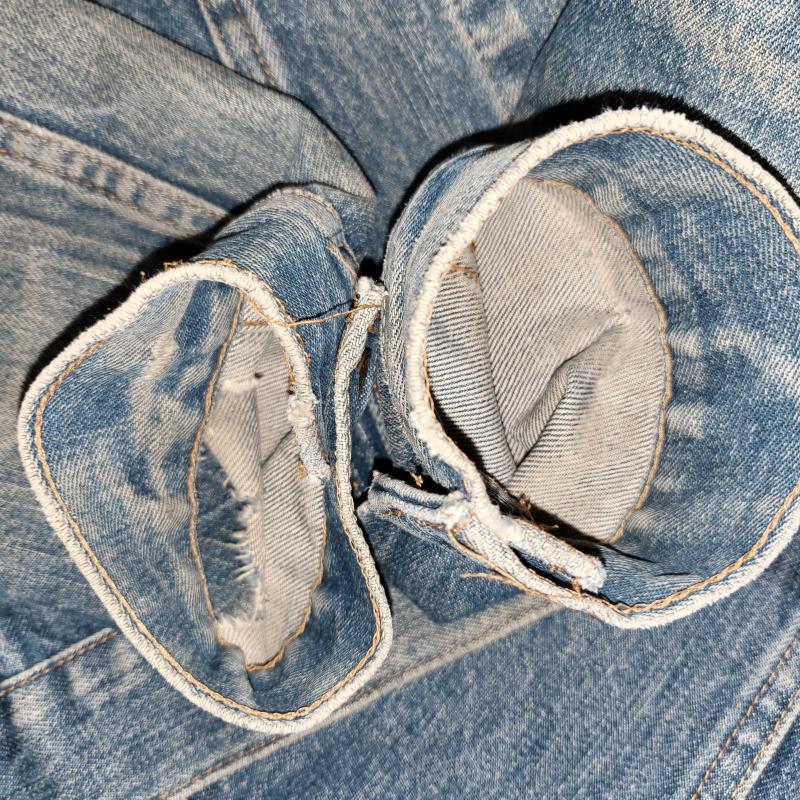 リーバイス Levi s ジャケット、上着 ジャケット、ブレザー デニムジャケット Gジャン アメカジ ヴィンテージ ダメージ - メンズ USED 古着 中古 50159674