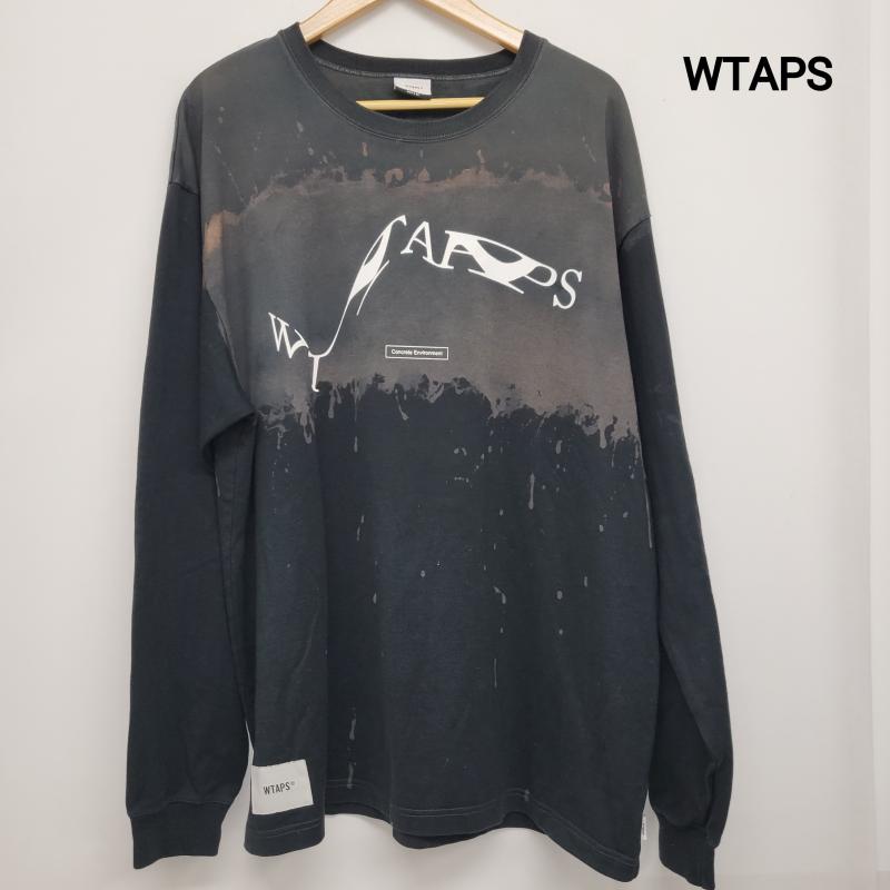 ダブルタップス WTAPS カットソー 長袖 19SS DESIGN LS XeroX TEE 長袖 カットソー コットン サイズX03 L メンズ USED 古着 中古 50159677