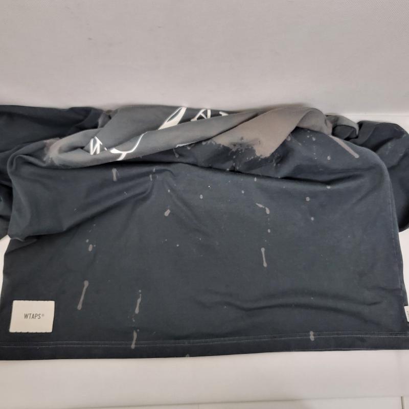 ダブルタップス WTAPS カットソー 長袖 19SS DESIGN LS XeroX TEE 長袖 カットソー コットン サイズX03 L メンズ USED 古着 中古 50159677