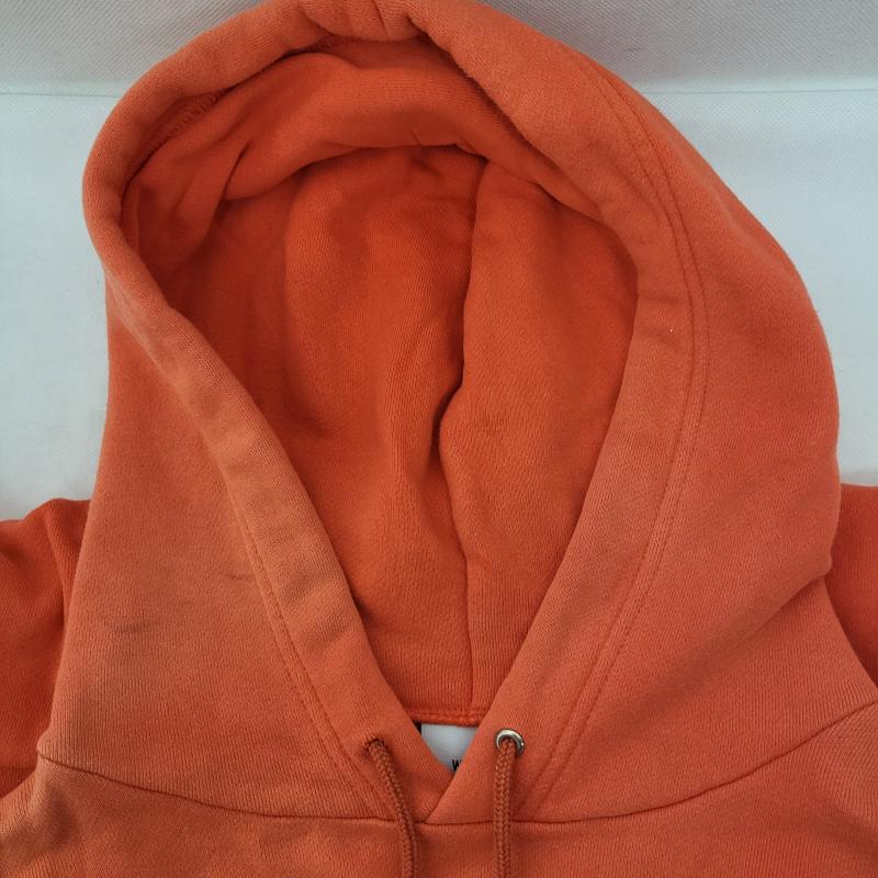 ダブルタップス WTAPS パーカー 半袖 18AW WTAPS プリント スウェット パーカー オレンジXL XL メンズ USED 古着 中古 50159678