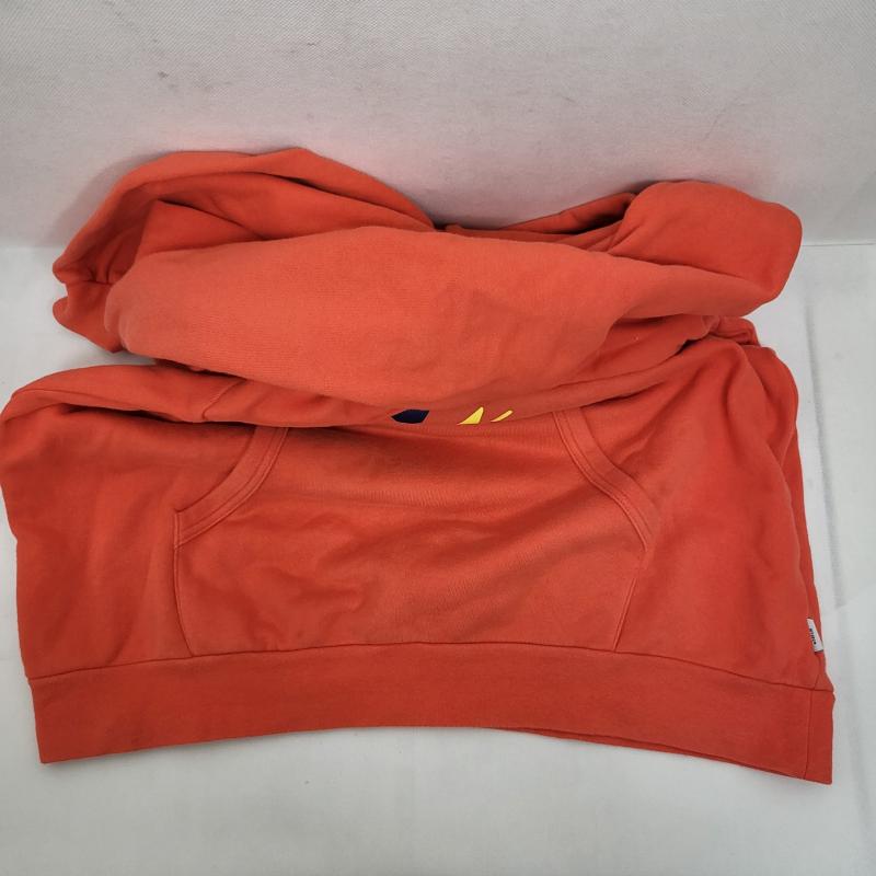 ダブルタップス WTAPS パーカー 半袖 18AW WTAPS プリント スウェット パーカー オレンジXL XL メンズ USED 古着 中古 50159678
