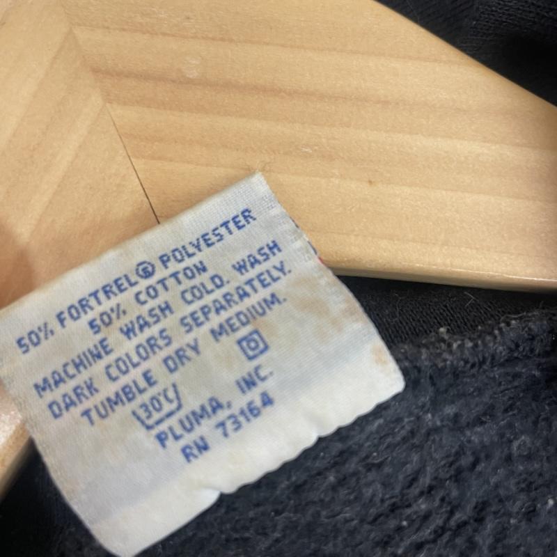 ヴィンテージ VINTAGE パーカー 長袖 80s California Performance Iron パーカー イーグル スカル ファイヤー M 黒 / ブラック / black メンズ USED 古着 中古 50159679