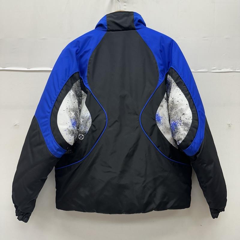 ルイヴィトン LOUIS VUITTON ジャケット、上着 ジャンパー、ブルゾン スプラッシュ モノグラム ナイロン パフィー ジャケット HIB30WRWK 46 黒 / ブラック / black X 青 / ブルー / blue メンズ USED 古着 中古 50159697