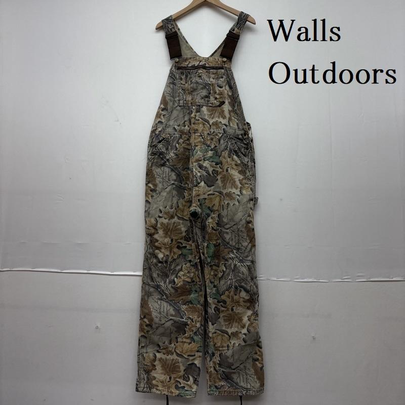 古着 USED サロペット・オーバーオール サロペット、オーバーオール Walls Outdoors カモフラ カモフラージュ リアルツリー オーバーオール サロペット カモフラージュ柄・迷彩 茶 / ブラウン / brown メンズ USED 古着 中古 50159707