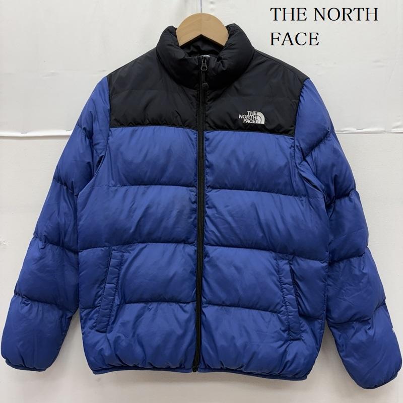 ザノースフェイス THE NORTH FACE ジャケット、上着 ダウンジャケット COLOR T-BALL NUPTSE ティーボール ヌプシ ダウン ジャケット NJ3NL53S 160cm 青 / ブルー / blue ボーイズ USED 古着 中古 50159711