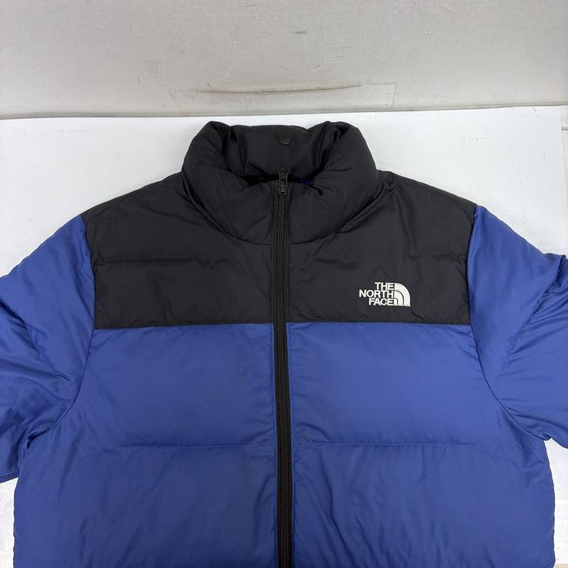 ザノースフェイス THE NORTH FACE ジャケット、上着 ダウンジャケット COLOR T-BALL NUPTSE ティーボール ヌプシ ダウン ジャケット NJ3NL53S 160cm 青 / ブルー / blue ボーイズ USED 古着 中古 50159711