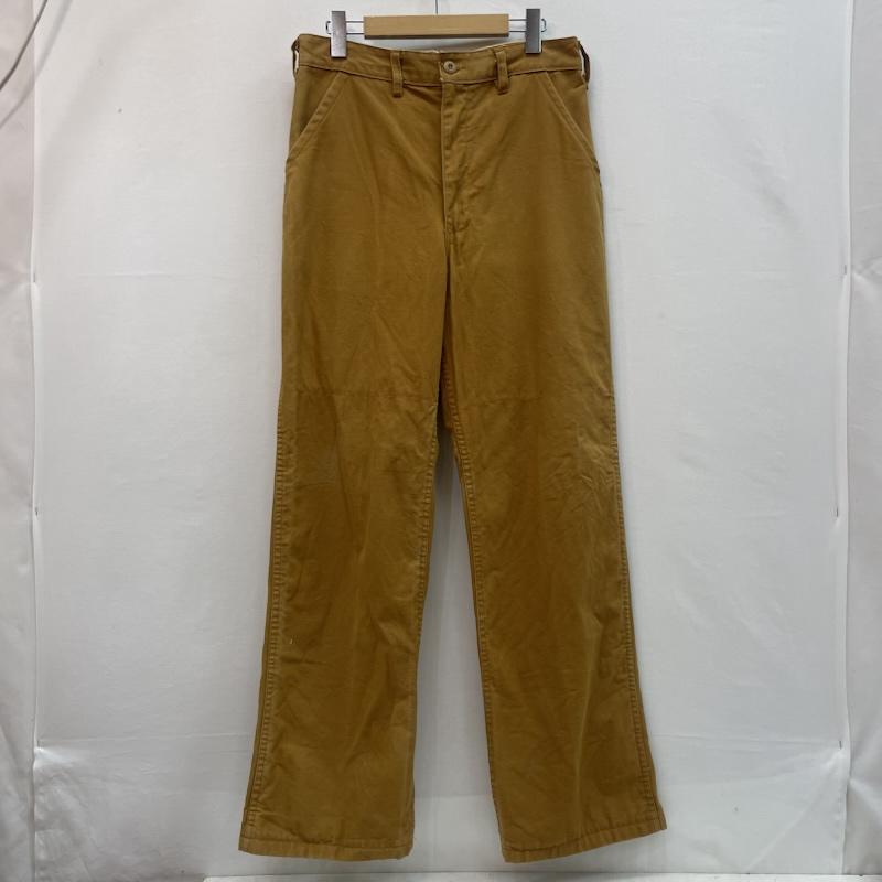ヴィンテージ VINTAGE パンツ ワークパンツ、ペインターパンツ SAFTBAK サフトバック 80s USA製 ヴィンテージ ダック パンツ - 無地 キャメル / キャメル / メンズ USED 古着 中古 50159714