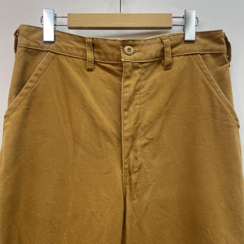 ヴィンテージ VINTAGE パンツ ワークパンツ、ペインターパンツ SAFTBAK サフトバック 80s USA製 ヴィンテージ ダック パンツ - 無地 キャメル / キャメル / メンズ USED 古着 中古 50159714