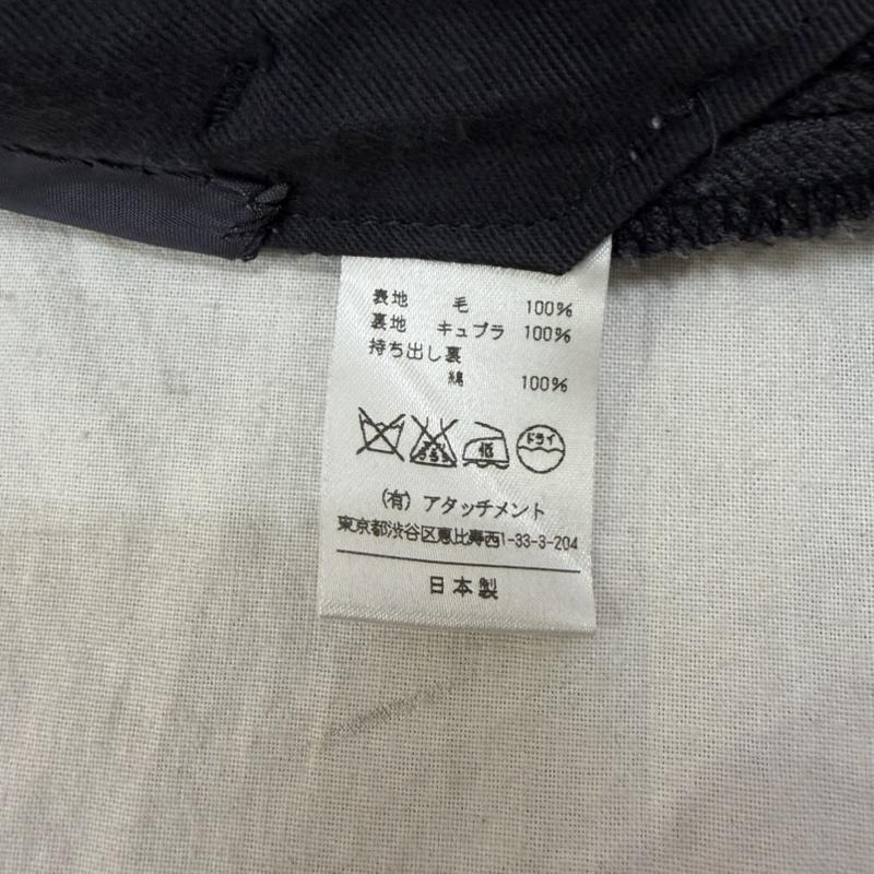 アタッチメント ATTACHMENT パンツ スラックス センタープレススラックスパンツ グレー 日本製 2 2 無地 灰 / グレー / gray メンズ USED 古着 中古 50159716