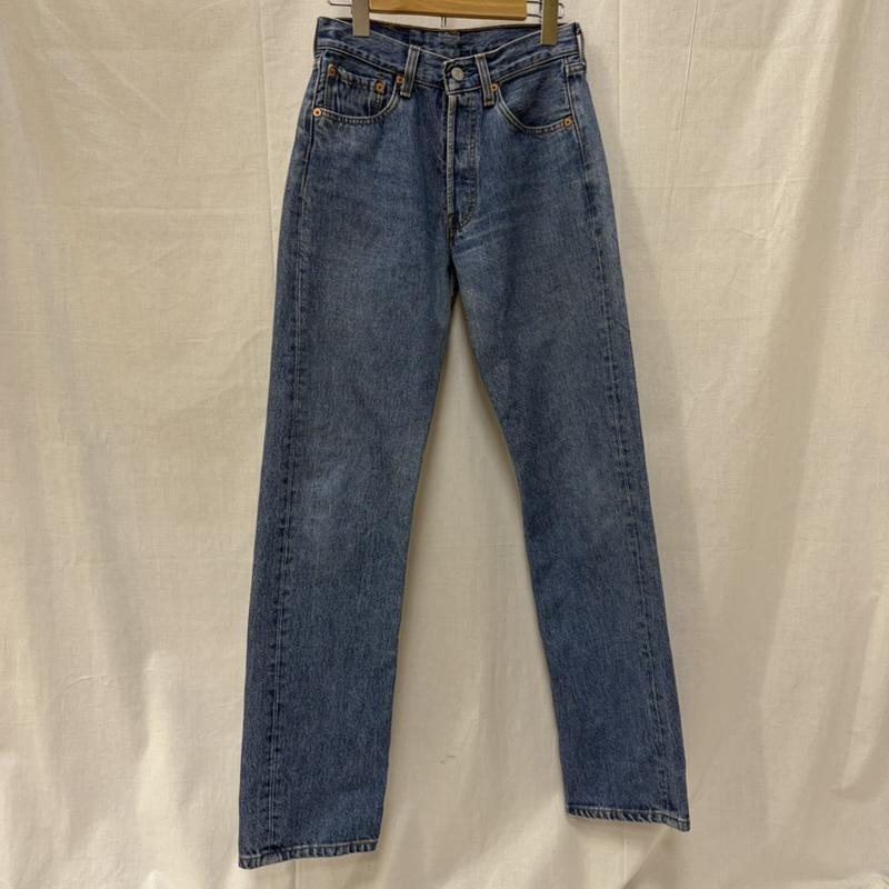 リーバイス Levi s パンツ デニム、ジーンズ トルコ製 ユーロリーバイス 501 W27 L32 ボタンフライ ライトブルー 27インチ 無地 インディゴ / インディゴ / Indigo X 水色 / ライトブルー / メンズ USED 古着 中古 50159718