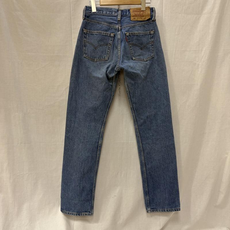 リーバイス Levi s パンツ デニム、ジーンズ トルコ製 ユーロリーバイス 501 W27 L32 ボタンフライ ライトブルー 27インチ 無地 インディゴ / インディゴ / Indigo X 水色 / ライトブルー / メンズ USED 古着 中古 50159718