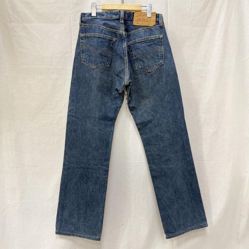 リーバイス Levi s パンツ デニム、ジーンズ 90s USA製 501-0000 ストレートデニムパンツ W32 L36 ボタンフライ ヒゲ 32インチ 無地 インディゴ / インディゴ / Indigo メンズ USED 古着 中古 50159721