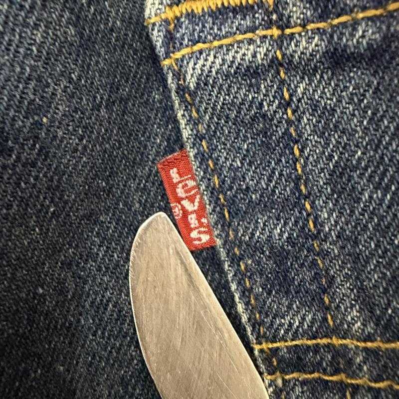 リーバイス Levi s パンツ デニム、ジーンズ 90s USA製 501-0000 ストレートデニムパンツ W32 L36 ボタンフライ ヒゲ 32インチ 無地 インディゴ / インディゴ / Indigo メンズ USED 古着 中古 50159721
