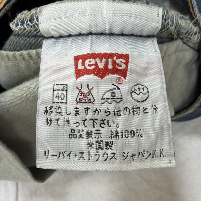 リーバイス Levi s パンツ デニム、ジーンズ 90s USA製 501-0000 ストレートデニムパンツ W32 L36 ボタンフライ ヒゲ 32インチ 無地 インディゴ / インディゴ / Indigo メンズ USED 古着 中古 50159721